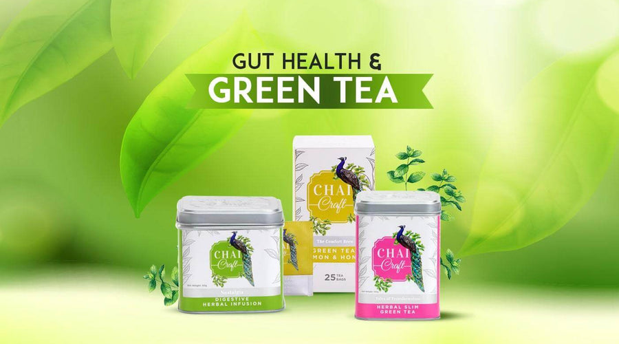 Pour more herbal green tea for your gut Health