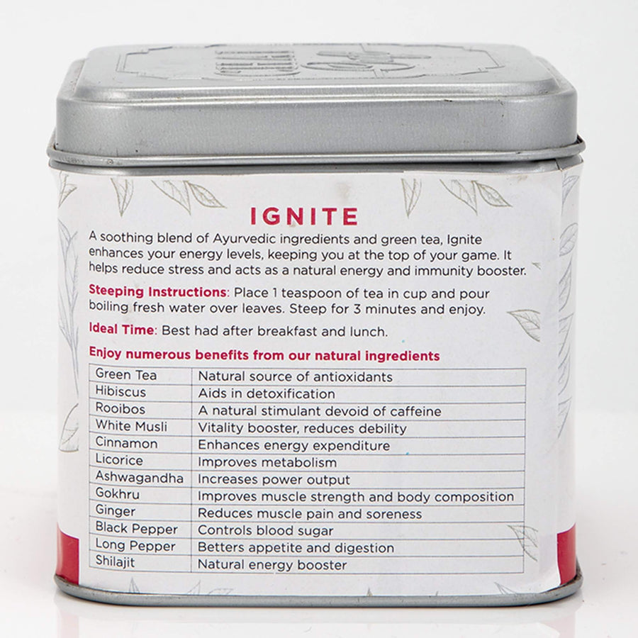IGNITE Green Tea -Immunity Booster, Loose Leaf Tea 50g