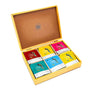 Boxful of Rejuvenation, An Assortment of 30 Tea Bags in a Pine and Jute Gift Box