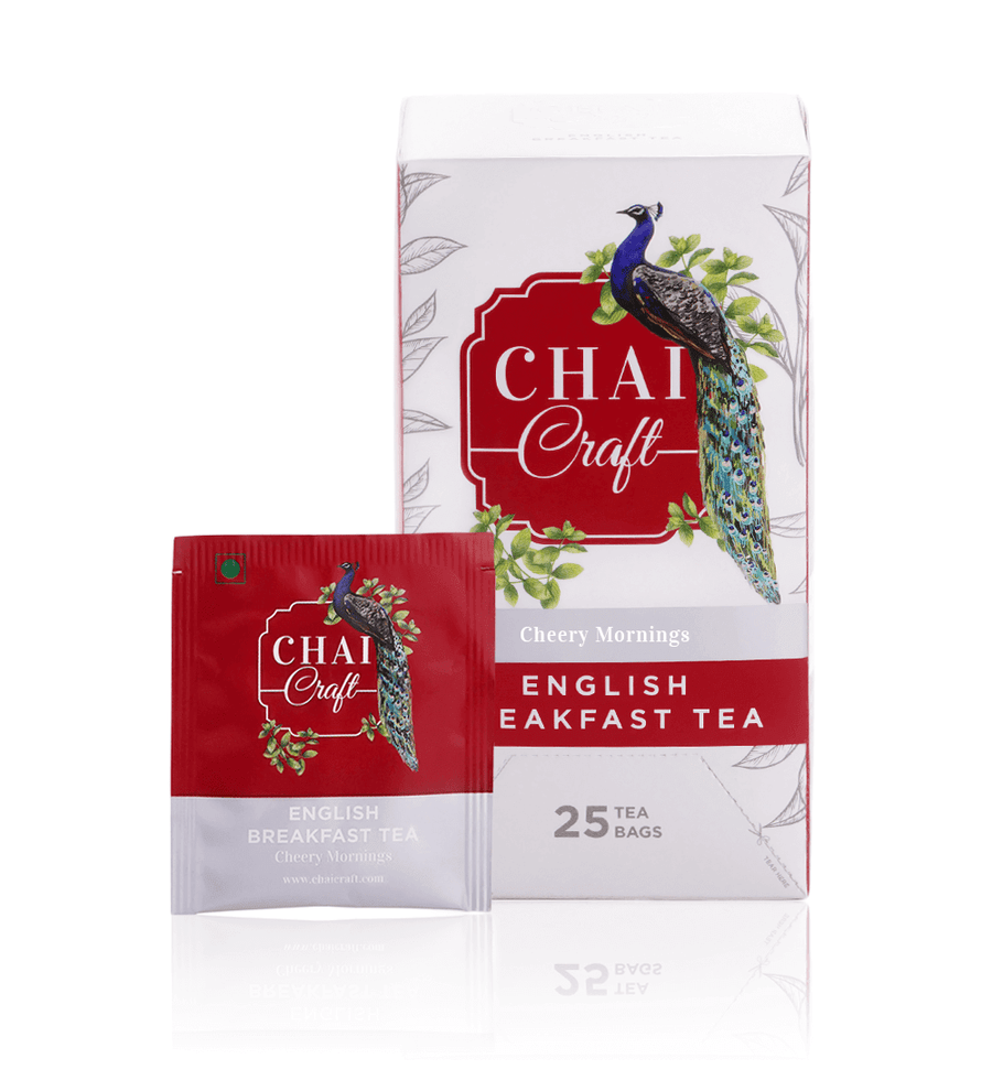 English Breakfast Tea, Strong Black Tea, 25 TeaBags x 2, 50 bags