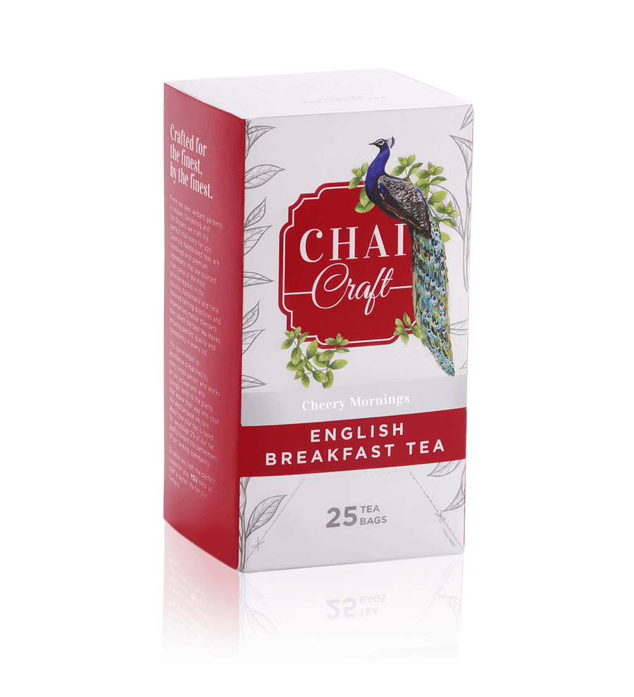 English Breakfast Tea, Strong Black Tea, 25 TeaBags x 2, 50 bags