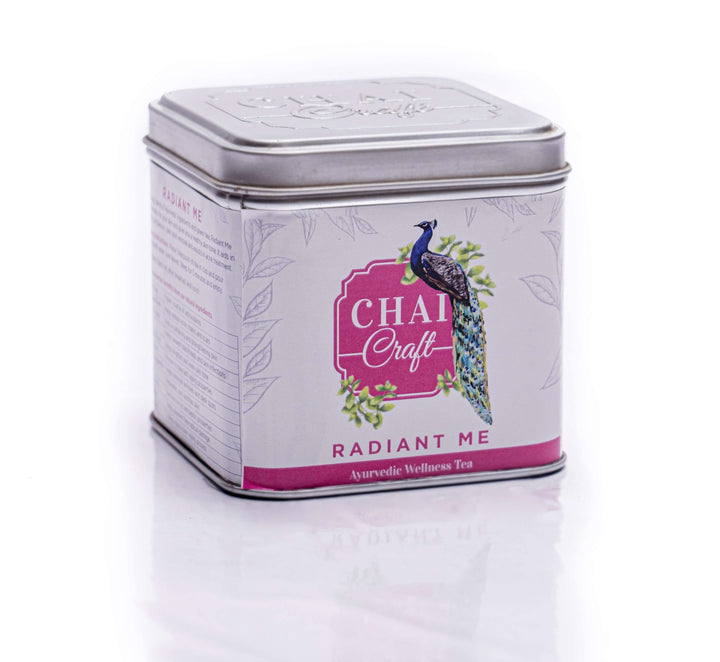 RADIANT ME Herbal Green Tea -Healthy & Glowing Skin Tone, Loose Leaf Tea 50g