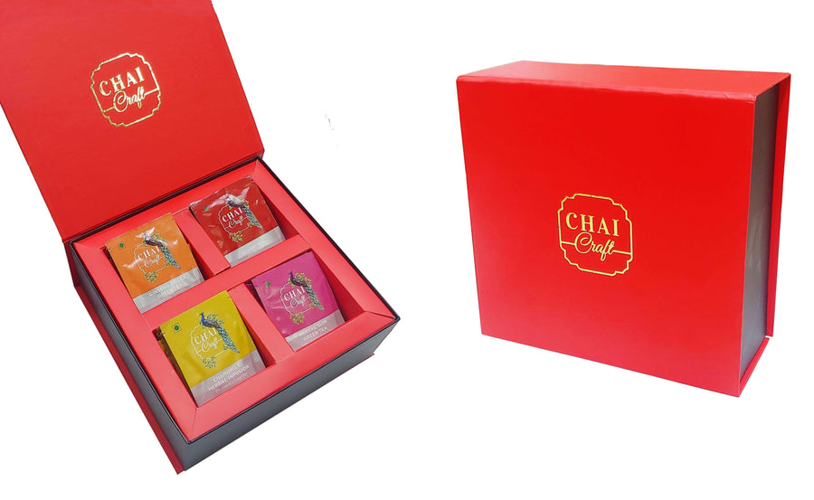 Boxful of Premium Teas Gift Box Pack of 60 Teabags