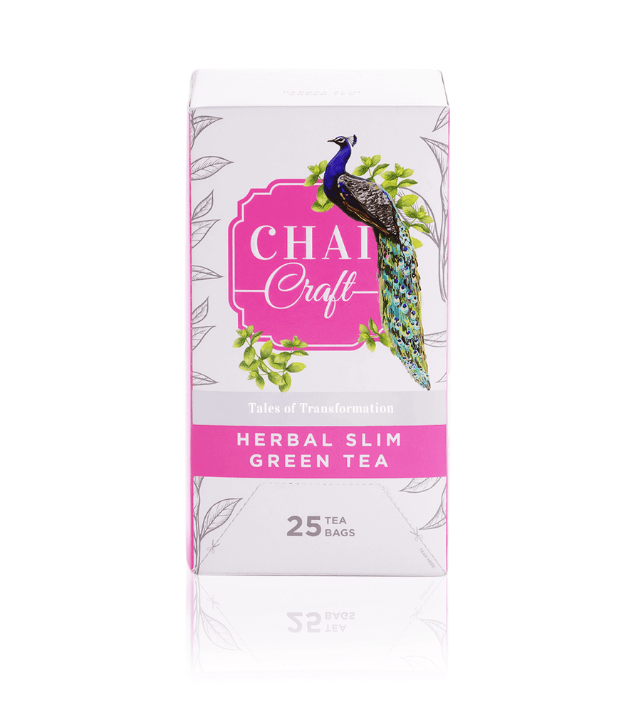 Herbal Slimming Green Tea, 25 TeaBags x 2, 50 bags