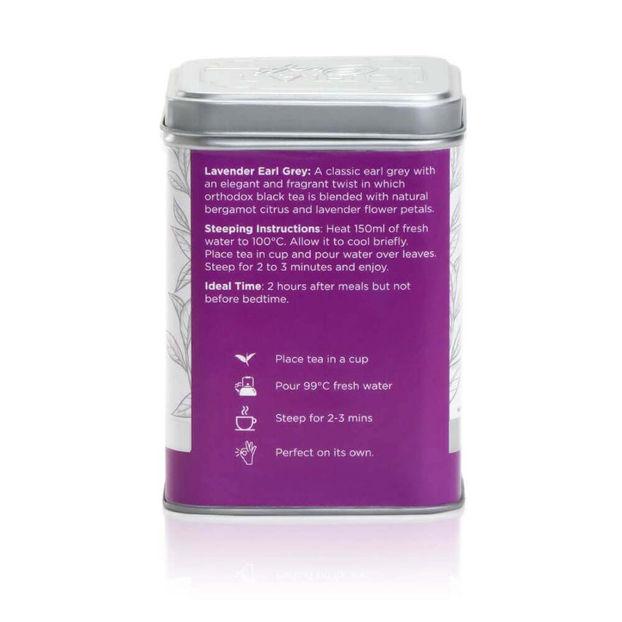 earl grey tea with lavender